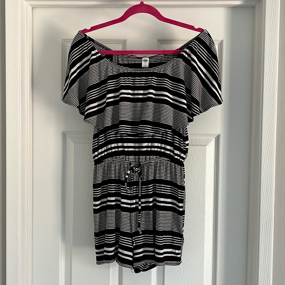 Old Navy striped romper